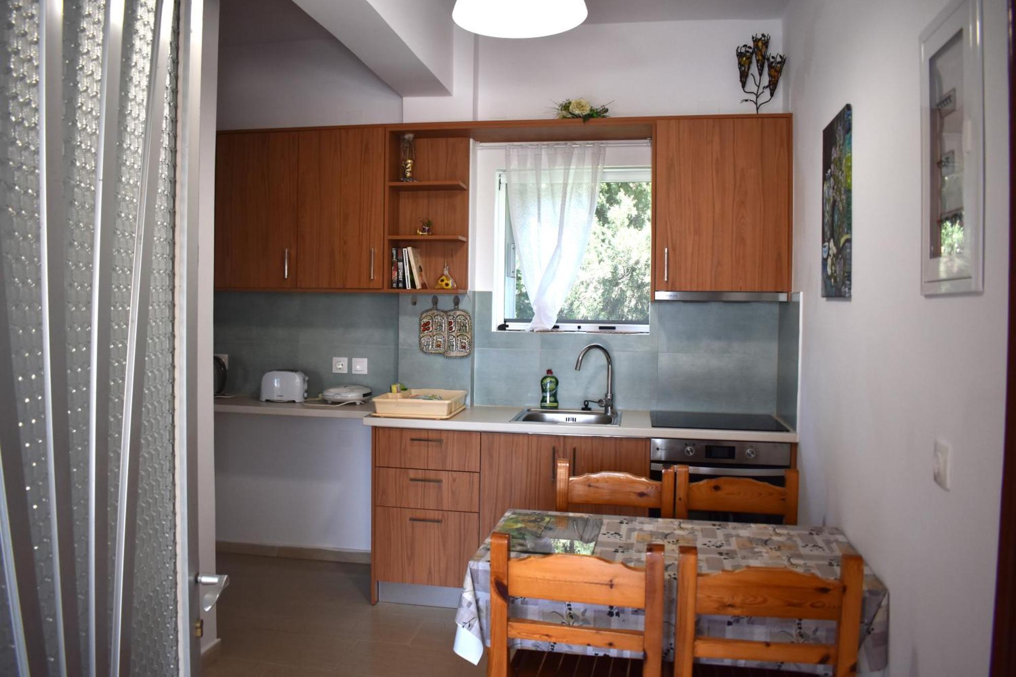 Kostas Apartments & Studios Agios Georgios Pagon Exteriör bild