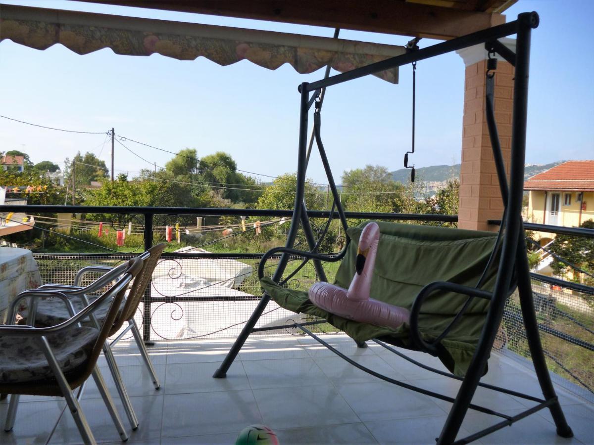 Kostas Apartments & Studios Agios Georgios Pagon Exteriör bild